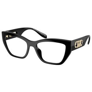 Michael Kors PUGLIA MK 4149U 3005 Black Plastic Rectangle Eyeglasses 52mm